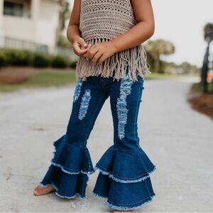Kids Denim Flare Jeans
